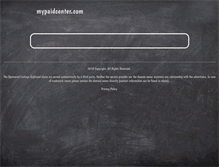 Tablet Screenshot of mypaidcenter.com